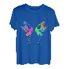 Kranich Blumen Kraniche Storch Vogel Origami Vogelliebhaber T-Shirt