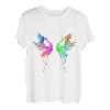 Kranich Blumen Kraniche Storch Vogel Origami Vogelliebhaber T-Shirt