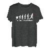 Flag Football Evolution von Herren Junge auf Flag Football T-Shirt