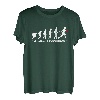 Flag Football Evolution von Herren Junge auf Flag Football T-Shirt