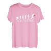 Flag Football Evolution von Herren Junge auf Flag Football T-Shirt
