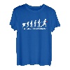 Flag Football Evolution von Herren Junge auf Flag Football T-Shirt