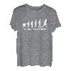 Flag Football Evolution von Herren Junge auf Flag Football T-Shirt