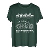 Herren Nur Die Coolen Papas Fahren Motorrad Motorradfahrer Biker T-Shirt