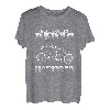 Herren Nur Die Coolen Papas Fahren Motorrad Motorradfahrer Biker T-Shirt