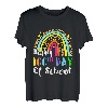 Kinder Happy 100th Days Of School Leopard Regenbogen Lehrer Kind T-Shirt