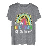 Kinder Happy 100th Days Of School Leopard Regenbogen Lehrer Kind T-Shirt