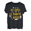 Herren Lustiges Geschenk Apero Karate T-Shirt T-Shirt