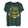 Herren Lustiges Geschenk Apero Karate T-Shirt T-Shirt