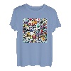 Graffiti Künstler Pattern Muster Straßenkunst Streetart T-Shirt