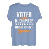 Herren T-Shirt Handwerker Klempner und Vater Papa Spruch Vatertag T-Shirt