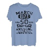 Vintage 1973 50 Jahre 50. Geburtstag Mann Frau März 1973 T-Shirt