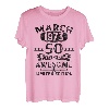 Vintage 1973 50 Jahre 50. Geburtstag Mann Frau März 1973 T-Shirt