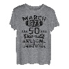 Vintage 1973 50 Jahre 50. Geburtstag Mann Frau März 1973 T-Shirt