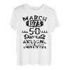 Vintage 1973 50 Jahre 50. Geburtstag Mann Frau März 1973 T-Shirt