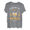 Mathias Name Geschenk-Idee Geburtstag Lustiger Spruch T-Shirt