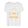 Mathias Name Geschenk-Idee Geburtstag Lustiger Spruch T-Shirt