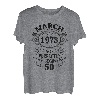 50. Geburtstag Geschenk Mann Mythos Legende März 1973 T-Shirt