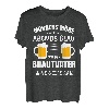 Herren Brautvater Braut Vater Polterabend Hochzeit Geschenk T-Shirt
