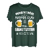 Herren Brautvater Braut Vater Polterabend Hochzeit Geschenk T-Shirt