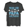 Herren Individuelles Geschenk Papa Vatertag Beruf MÜLLER T-Shirt