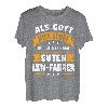 Herren LKW Fahrer T-Shirt lustig Spruch Beruf Als Gott mich schuf T-Shirt