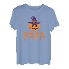 Kürbis Hexenhut Papa lustig passend Familie Halloween T-Shirt