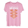 Schauen Sie sich mein lustiges Fitness-Zitat mit Six-Pack-Pizza an T-Shirt