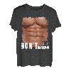 Don't Touch My Bauchmuskeln, lustig, gerissenes Six-Pack T-Shirt