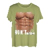 Don't Touch My Bauchmuskeln, lustig, gerissenes Six-Pack T-Shirt