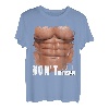 Don't Touch My Bauchmuskeln, lustig, gerissenes Six-Pack T-Shirt