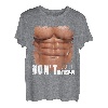 Don't Touch My Bauchmuskeln, lustig, gerissenes Six-Pack T-Shirt