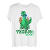 Vegan Pflanze Veganosaurus Tshirt Geschenk