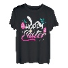 Hoppy Osterhase Hasen Eier Jagd Frühlingseier Jäger T-Shirt