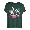 Hoppy Osterhase Hasen Eier Jagd Frühlingseier Jäger T-Shirt