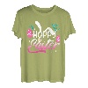 Hoppy Osterhase Hasen Eier Jagd Frühlingseier Jäger T-Shirt