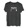 Papa leere Batterie zum Vatertag für Männer T-Shirt
