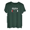 Papa leere Batterie zum Vatertag für Männer T-Shirt