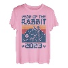 Vintage Year Of Rabbit 2023 | Chinesische Neujahrsdekoration T-Shirt