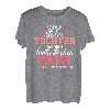 Stolze Tochter fantastischen Papa Vater lustiges Geschenk T-Shirt