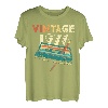 Vintage 1976 Musikkassette 47. Geburtstag Geschenke 47 Jahre alt T-Shirt