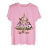 Windhund Weihnachten Hundebaum Lustiges Hundegeschenk T-Shirt
