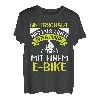 Spread E-Bike unterschätze niemals einen alten Mann mit Akku T-Shirt