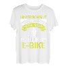 Spread E-Bike unterschätze niemals einen alten Mann mit Akku T-Shirt