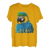 Gelbbrustara Ara Papagei Bild & Wort T-Shirt