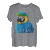 Gelbbrustara Ara Papagei Bild & Wort T-Shirt