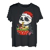 Panda Eating Ramen Weihnachten Pyjama Tier Japanfutter T-Shirt