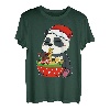 Panda Eating Ramen Weihnachten Pyjama Tier Japanfutter T-Shirt