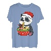 Panda Eating Ramen Weihnachten Pyjama Tier Japanfutter T-Shirt