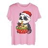 Panda Eating Ramen Weihnachten Pyjama Tier Japanfutter T-Shirt